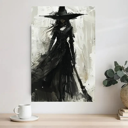 Elegant Witch Canvas Print