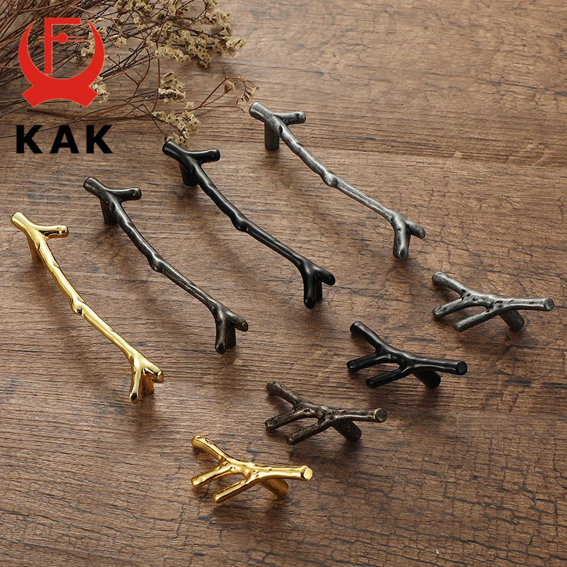 Tree Branch Cabinet Handles (10‑Pack)