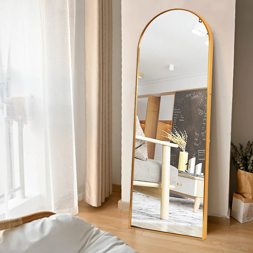 Aluminum Full‑Body Mirror 40×150