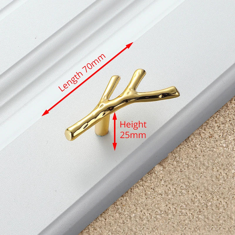 Tree Branch Cabinet Handles (10‑Pack)