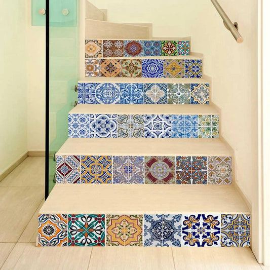Talavera Charm – Peel & Stick Tile Decals (12-Pack)