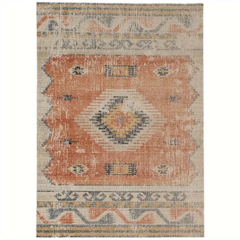 Barlow Ivory – Machine-Made Polyester Rug (3'x5')
