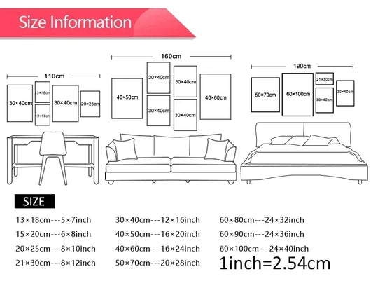 Sunset Geometry Collage