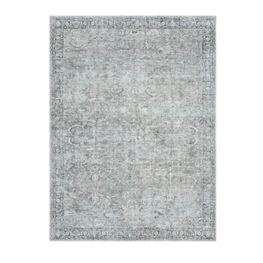 Persian Blooms – Washable Non-Slip Area Rug (5'3"x7')