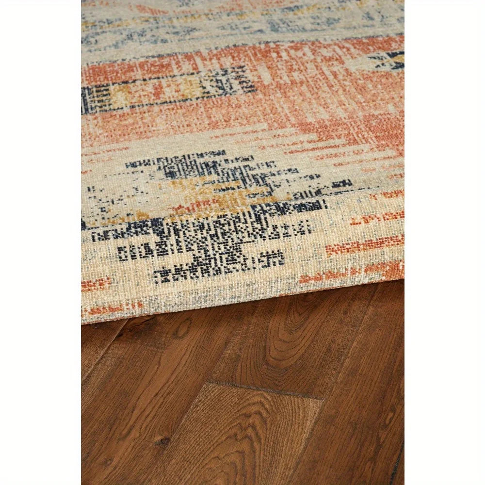 Barlow Ivory – Machine-Made Polyester Rug (3'x5')