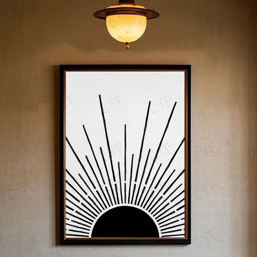 Radiant Lines Sunrise