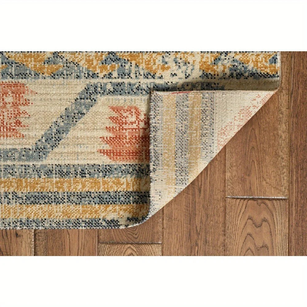 Barlow Ivory – Machine-Made Polyester Rug (3'x5')