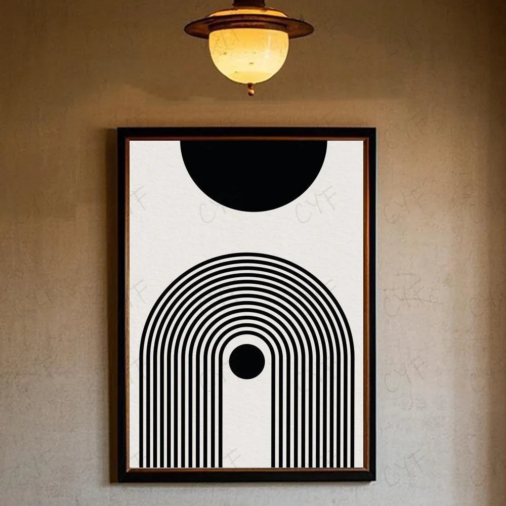 Black Envelope Motif