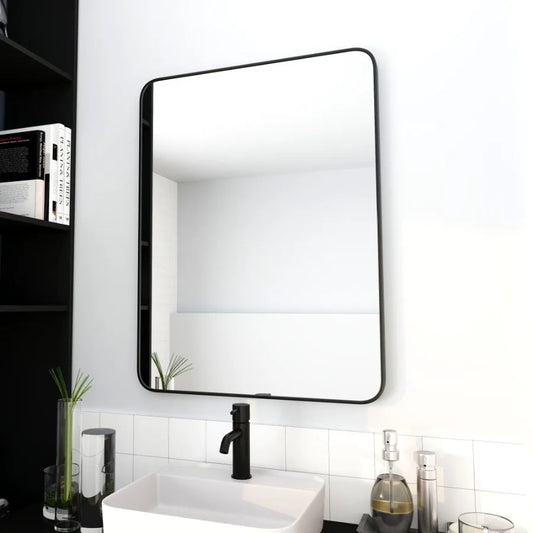 SleekView – 24" x 32" Black Frame Bathroom Mirror