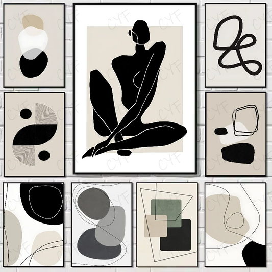 Matte Vase & Monstera Shadow