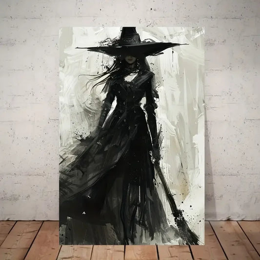 Elegant Witch Canvas Print
