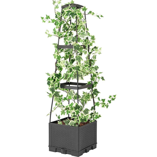 GrowTrellis – Raised Garden Bed Planter with Trellis