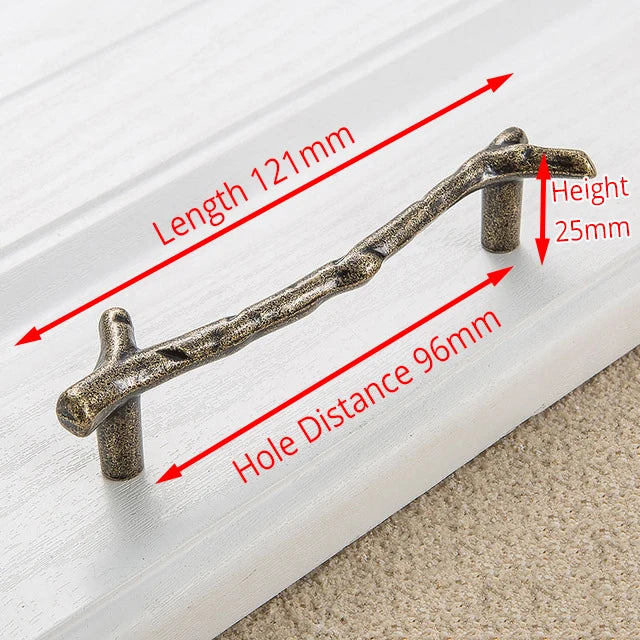 Tree Branch Cabinet Handles (10‑Pack)