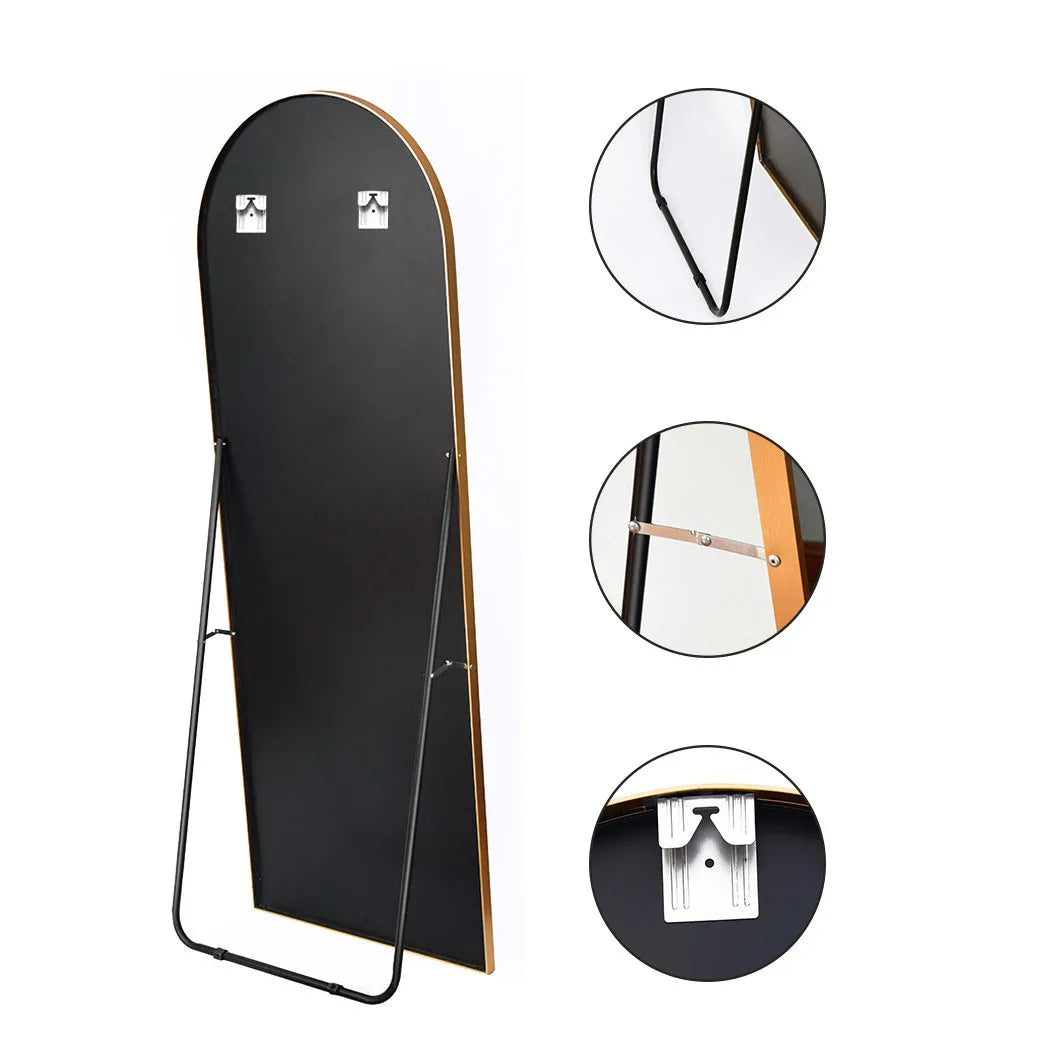 Aluminum Full‑Body Mirror 40×150