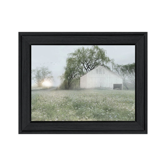 HMS Green Country Morning – Black Framed Print