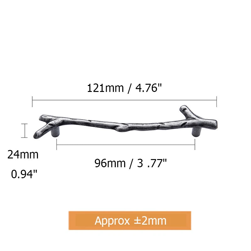 Tree Branch Cabinet Handles (10‑Pack)