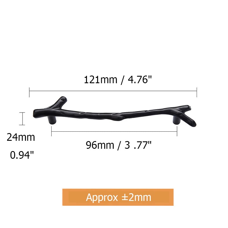 Tree Branch Cabinet Handles (10‑Pack)
