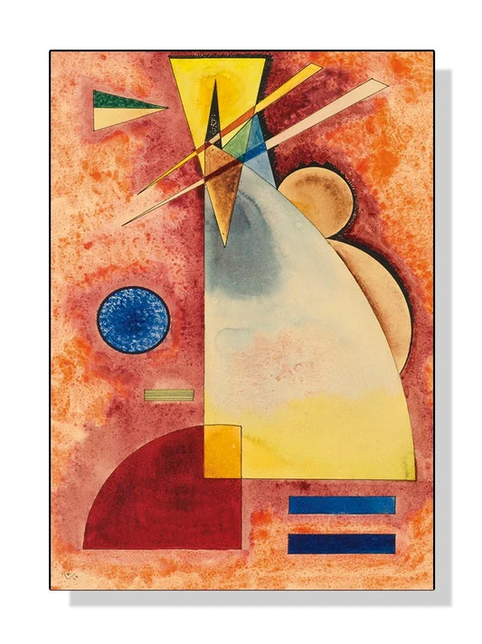 Sunset Geometry Collage