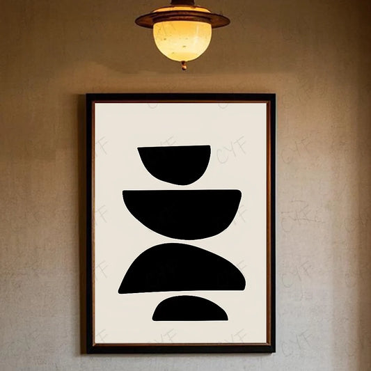 Pebble Stack on Ivory