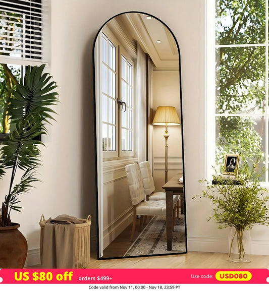 Arched Full‑Length Mirror 64×21