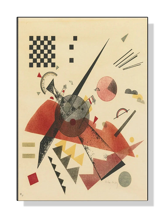 Retro Compass Abstraction