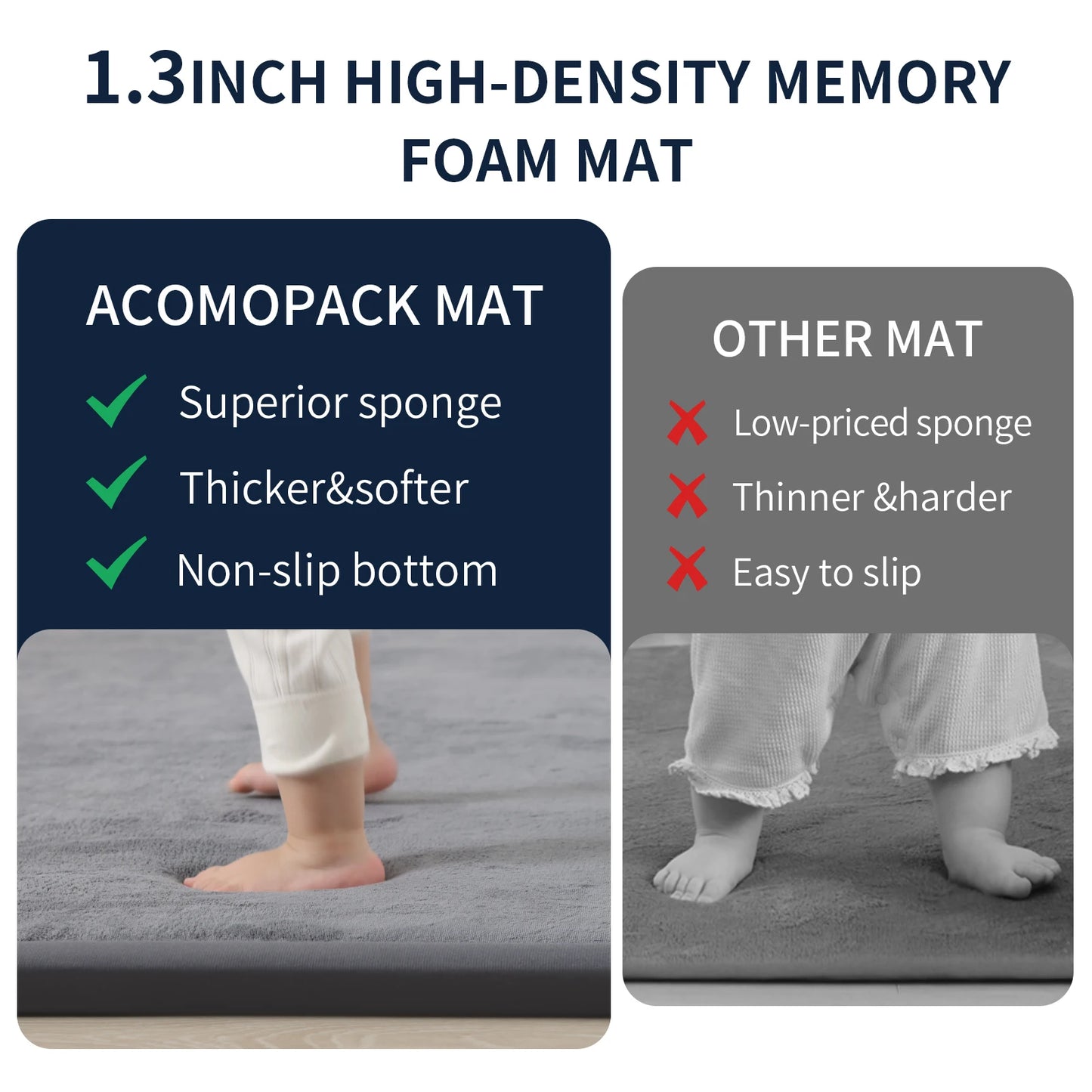 Velura – Large Grey Velvet Solid Carpet