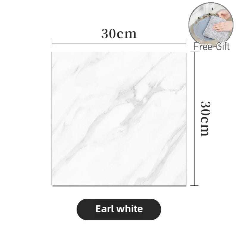 Marble Luxe – Mixed White & Gray Peel & Stick Tiles