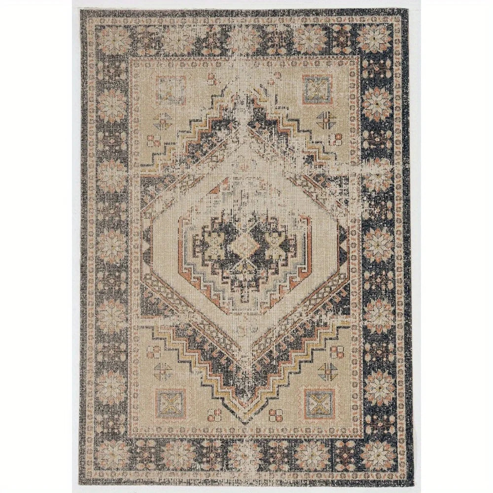 Stiles Classic – Ivory Polyester Area Rug (3'x5')