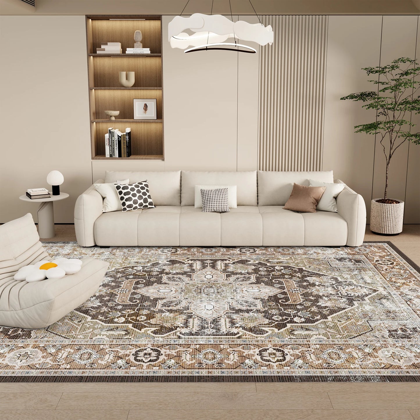 Orhopui Boho – Outdoor Washable Rug (Non-Slip, Stain-Resistant)